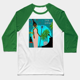 Women in Jazz series: featuring Nina Simone Baseball T-Shirt